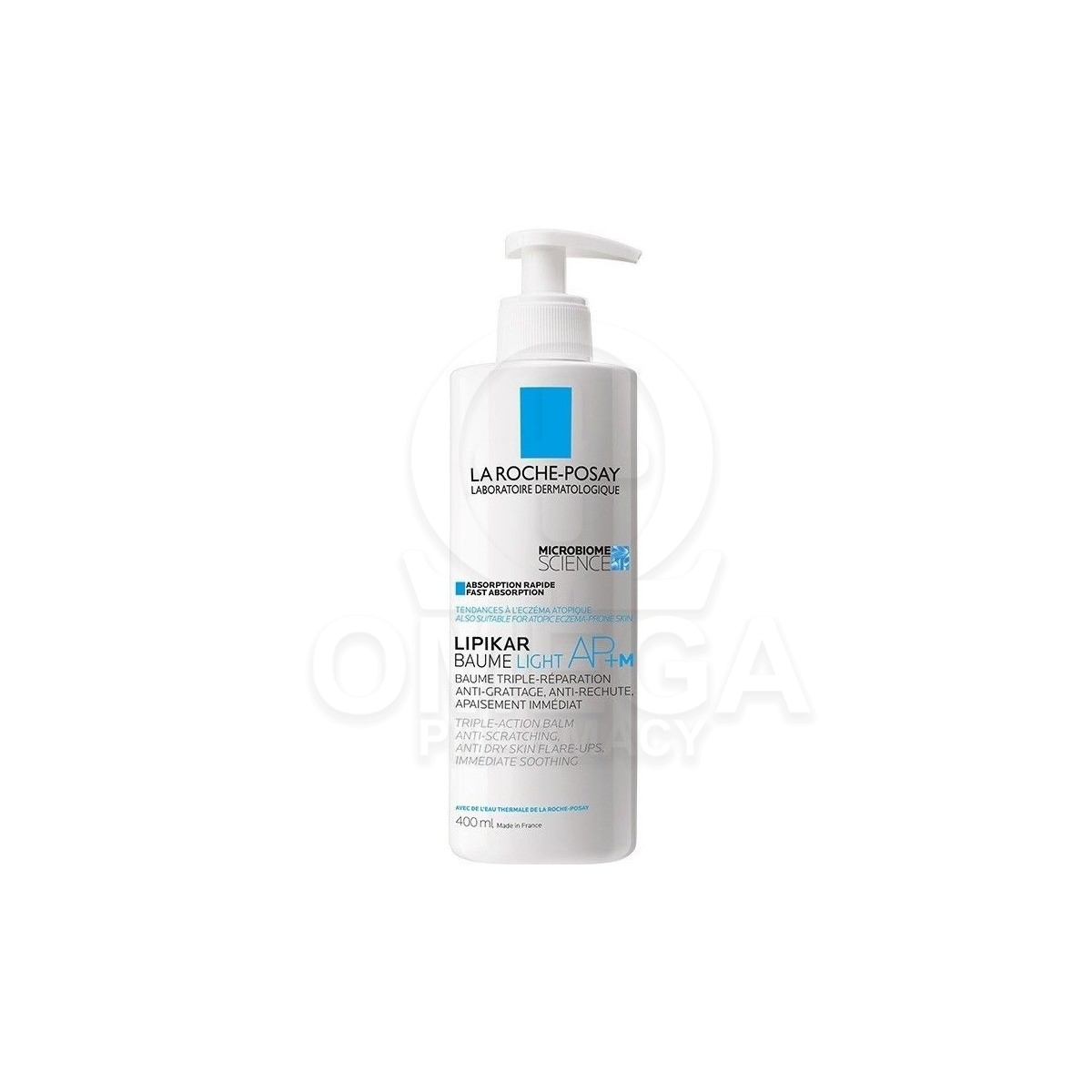 LA ROCHE POSAY Lipikar Baume Light AP+ M Μαλακτικό Βάλσαμο για το Ξηρό έως Πολύ Ξηρό Δέρμα με Τάση Ατοπίας 400ml