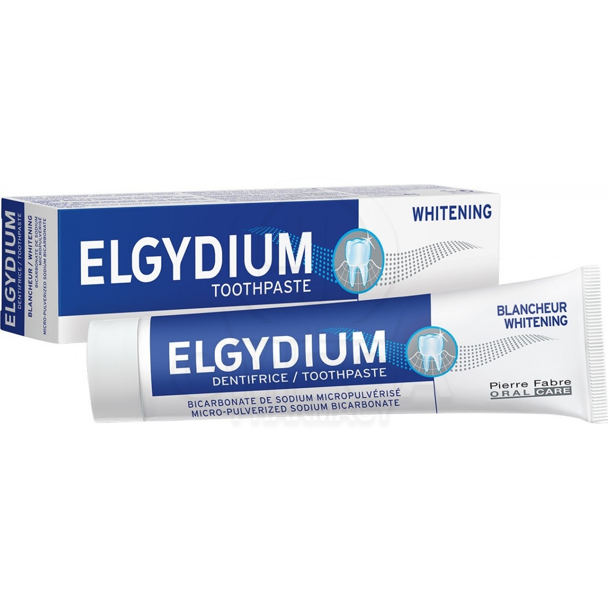 ELGYDIUM Whitening Toothpaste Λευκαντική Οδοντόκρεμα 75ml.