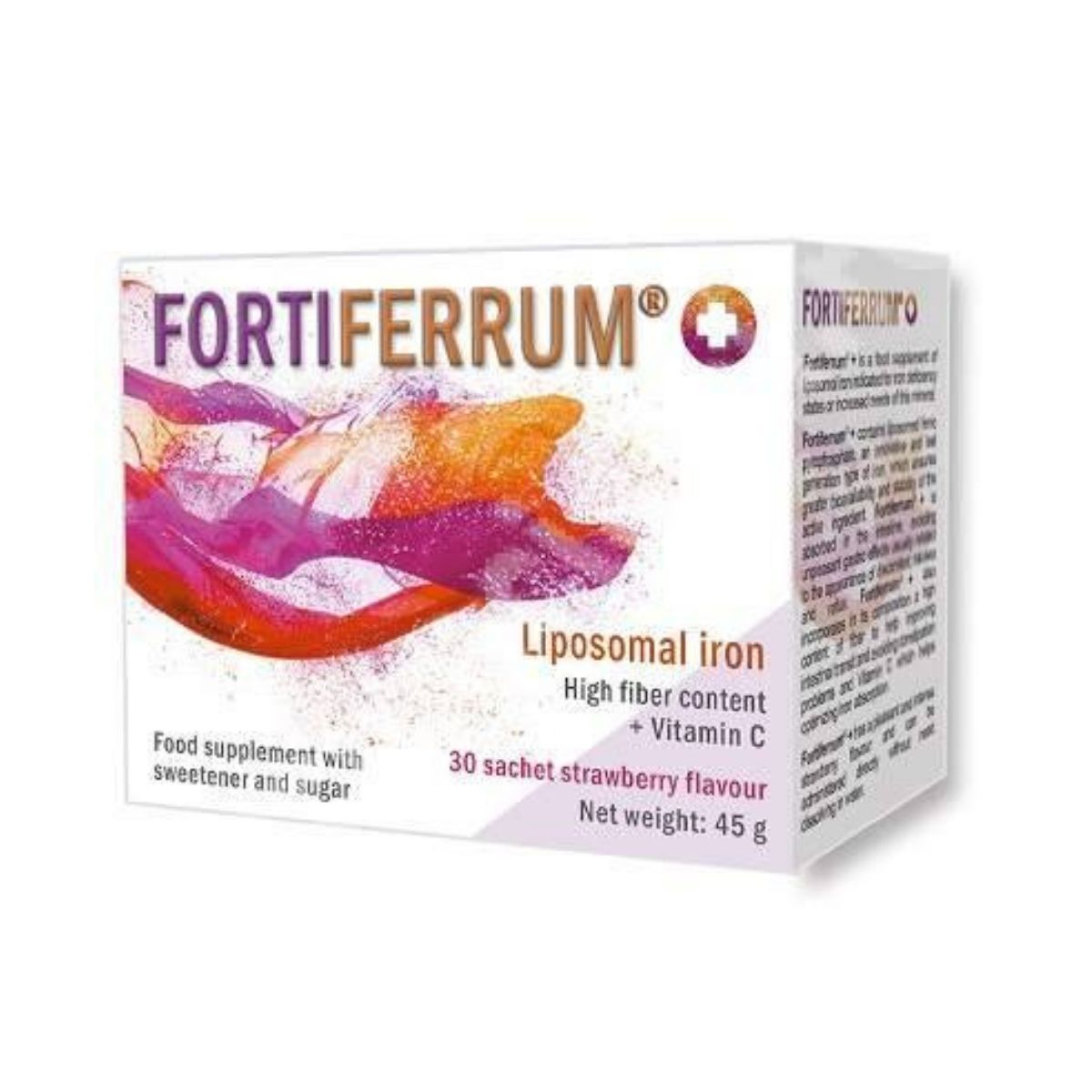 Medem Fortiferrum Plus 45gr 30 sachets (Συμπλήρωμα Διατροφής με Λιποσωμιακό Σίδηρο & Βιταμίνη C).