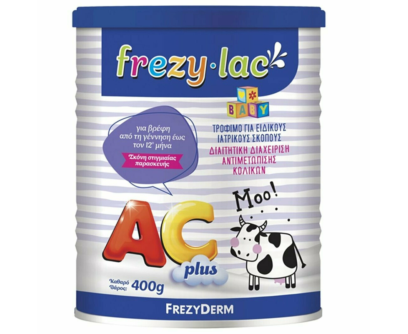 Frezyderm Γάλα σε Σκόνη Frezylac AC Plus 0m+ 400gr.