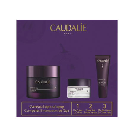 Caudalie La Creme Premier Cru 50ml + Gift The Cream 15ml + The Eye Cream 5ml.