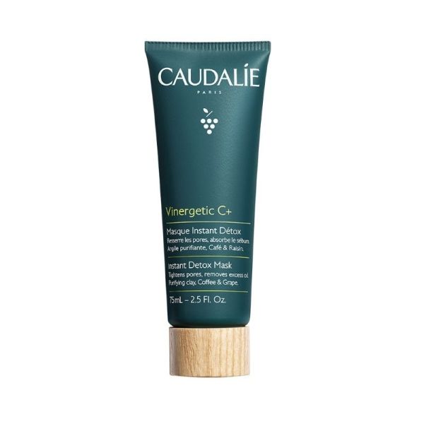 Caudalie Vinergetic+ Instant Detox Mask Μάσκα Αργίλου, 75ml.