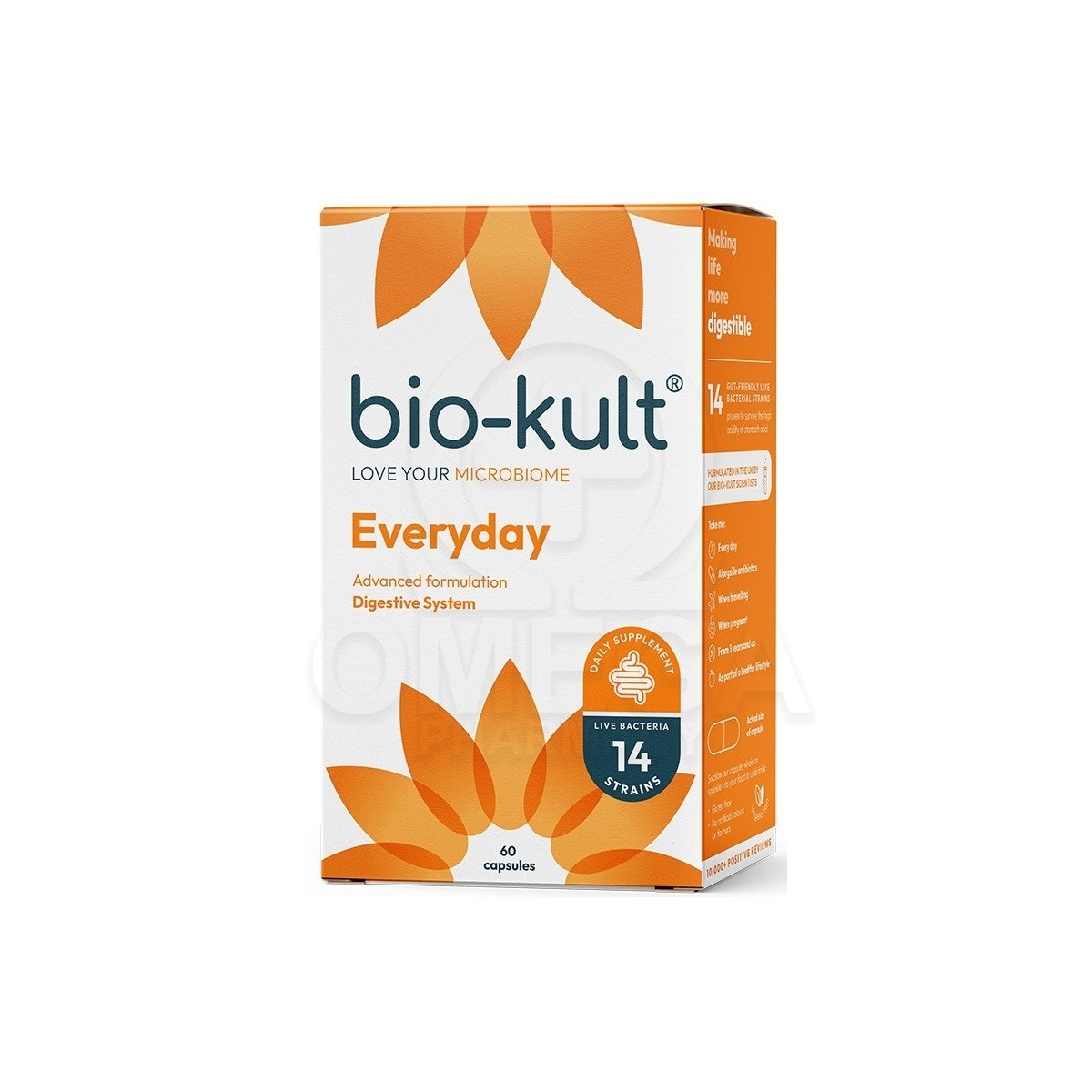 BIO-KULT Everyday Advanced Formulation Digestive System 60caps.