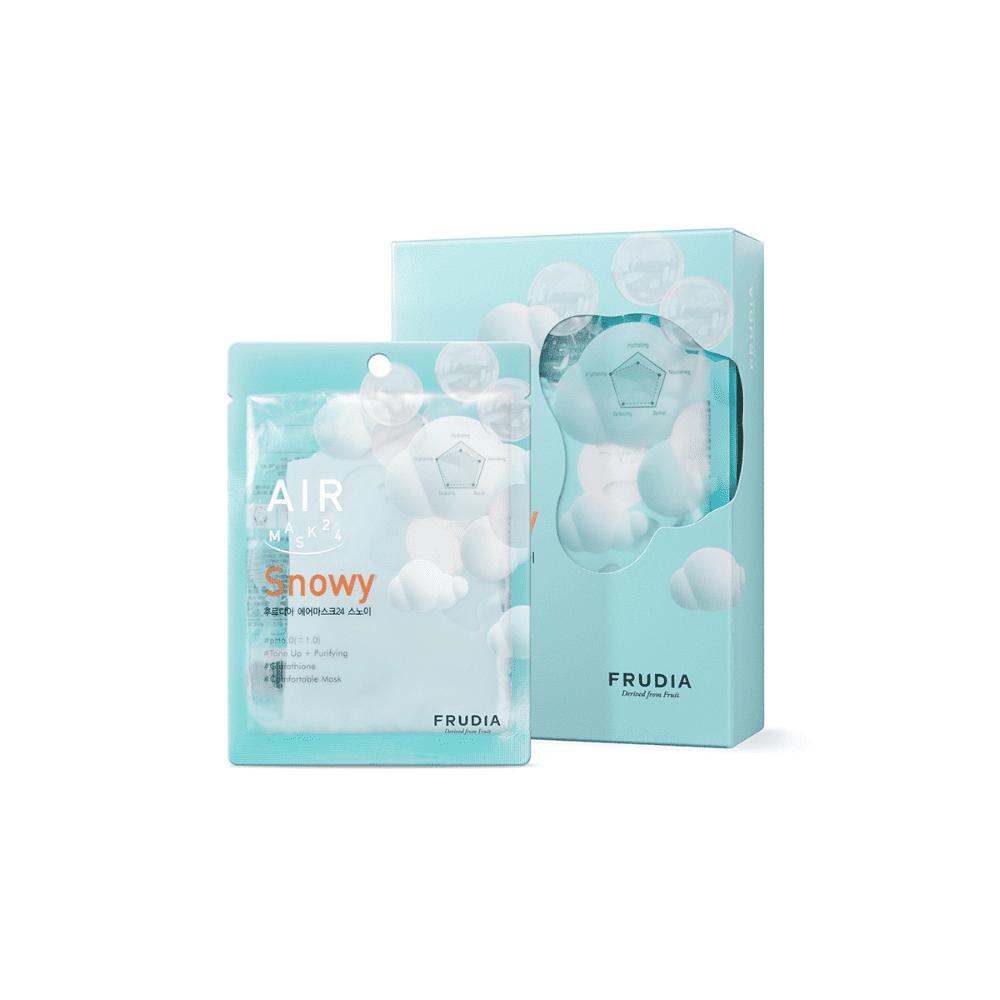 Frudia Air Mask 24 Snowy Sheet Mask 25ml.