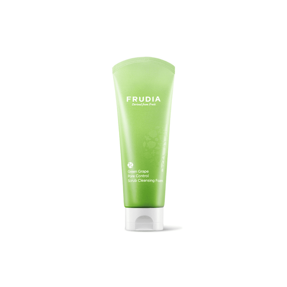 Frudia Green Grape Pore Control Scrub Cleansing Foam 145ml.