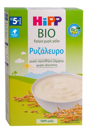 HIPP ΚΡΕΜΑ ΡΥΖΑΛΕΥΡΟ ΧΩΡΙΣ ΓΑΛΑ META ΤΟΝ 5ο ΜΗΝΑ - 200gr