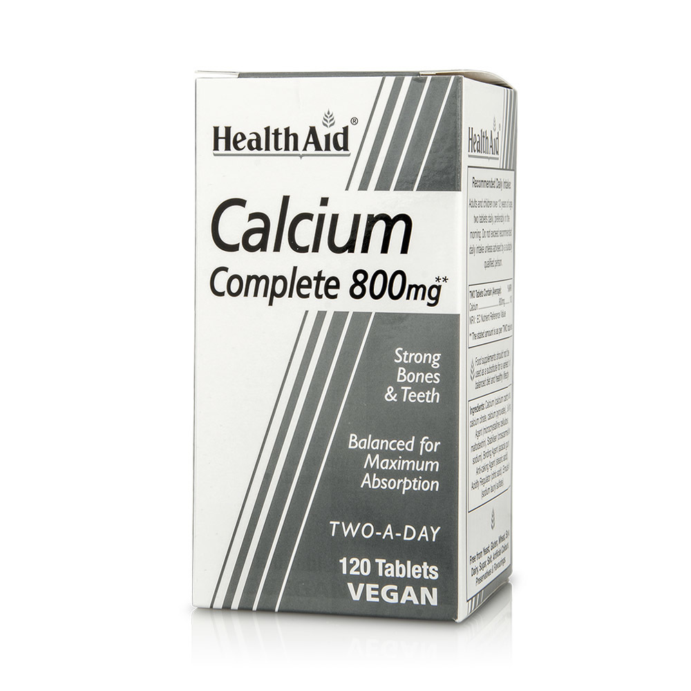 HEALTH AID - Calcium Complete 800mg - 120tabs.