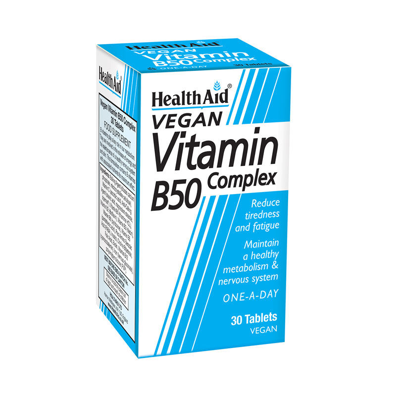 Vitamin B50 Complex 30caps.