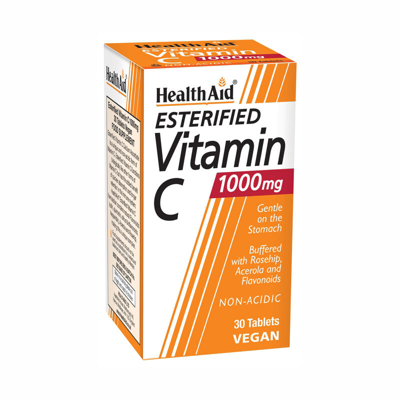 ESTERIFIED Vitamin C 1000mg (30caps).