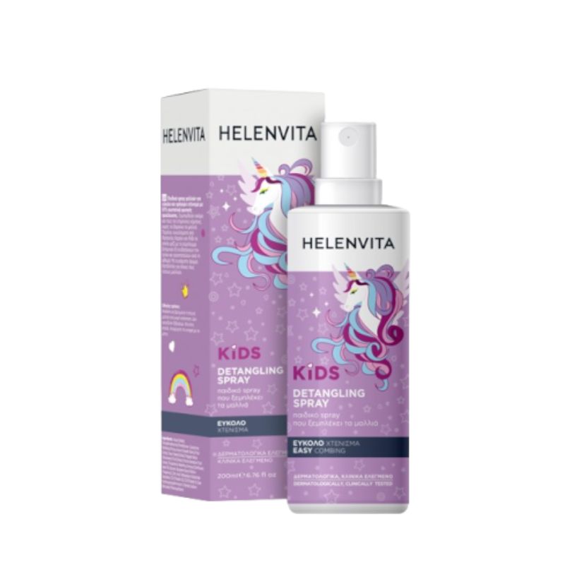 Helenvita Kids Unicorn Detangling Spray Παιδικό Σπρέι Μαλλιών 200ml.