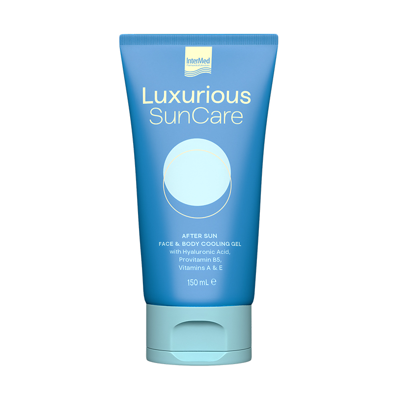 Intermed Luxurious Sun Care After Sun Cooling Gel Face & Body 150ml.