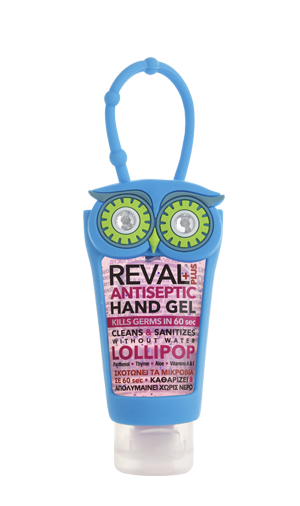 Reval Hand Gel. Άμεση αντιβακτηριδιακή προστασία χωρίς τη χρήση νερού 30ml.