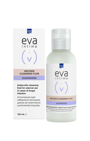 Eva Intima Mycosis Liquid Cleanser Βορικό οξύ - Tea Tree Oil – Υαλουρονικό οξύ 100ml.