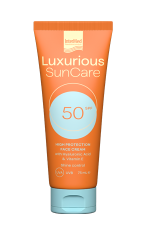 Luxurious Sun Care Face Cream Αντηλιακή κρέμα προσώπου.