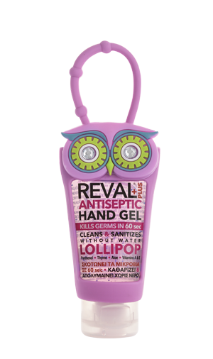 Reval Hand Gel. Άμεση αντιβακτηριδιακή προστασία χωρίς τη χρήση νερού 30ml.