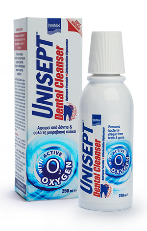 Unisept Dental Cleanser Καθημερινό Στοματικό Διάλυμα 250ml.