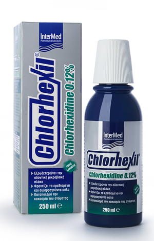 Chlorhexil 0.12% Mouthwash Πολλαπλή προστασία της στοματικής κοιλότητας 250ml.