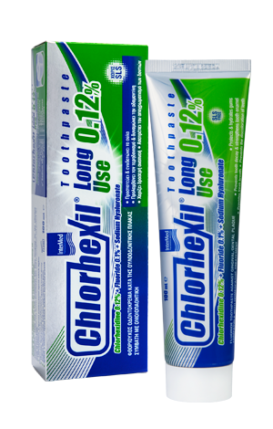 Chlorhexil 0,12% Toothpaste – Long Use Πολλαπλή προστασία της στοματικής κοιλότητας 100ml.