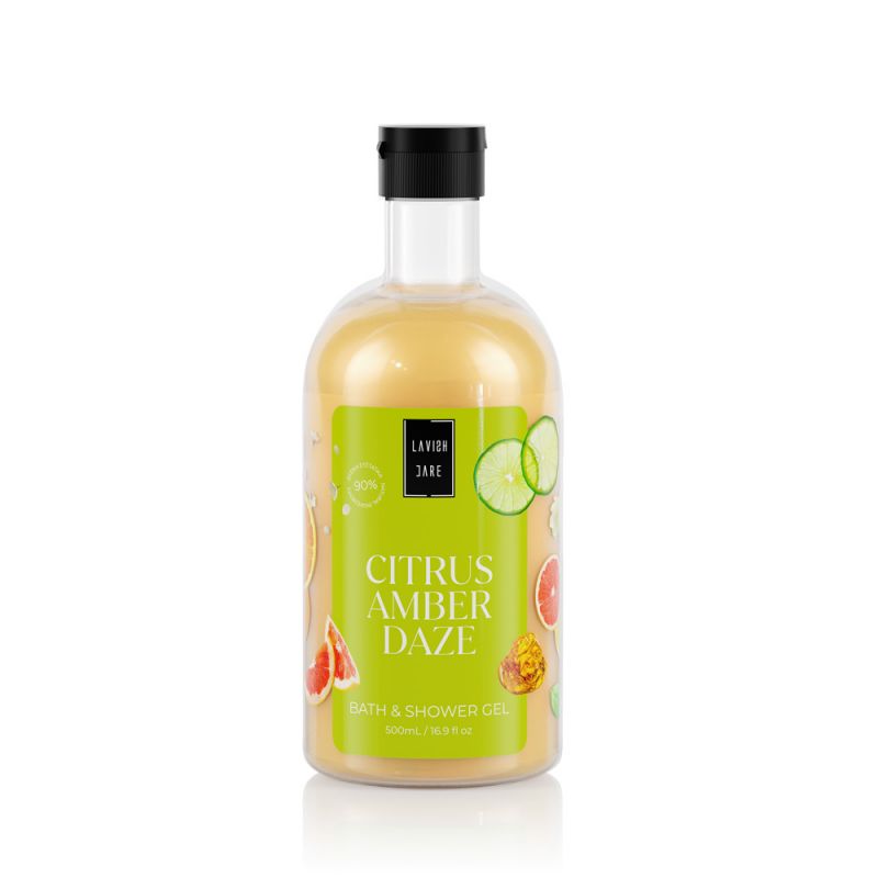 Shower Gel - Citrus Amber Daze - 500ml.