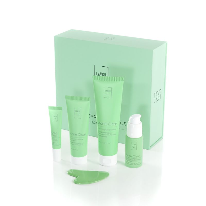 SKIN CARE ESSENTIALS SET - ACNE CLEAR.