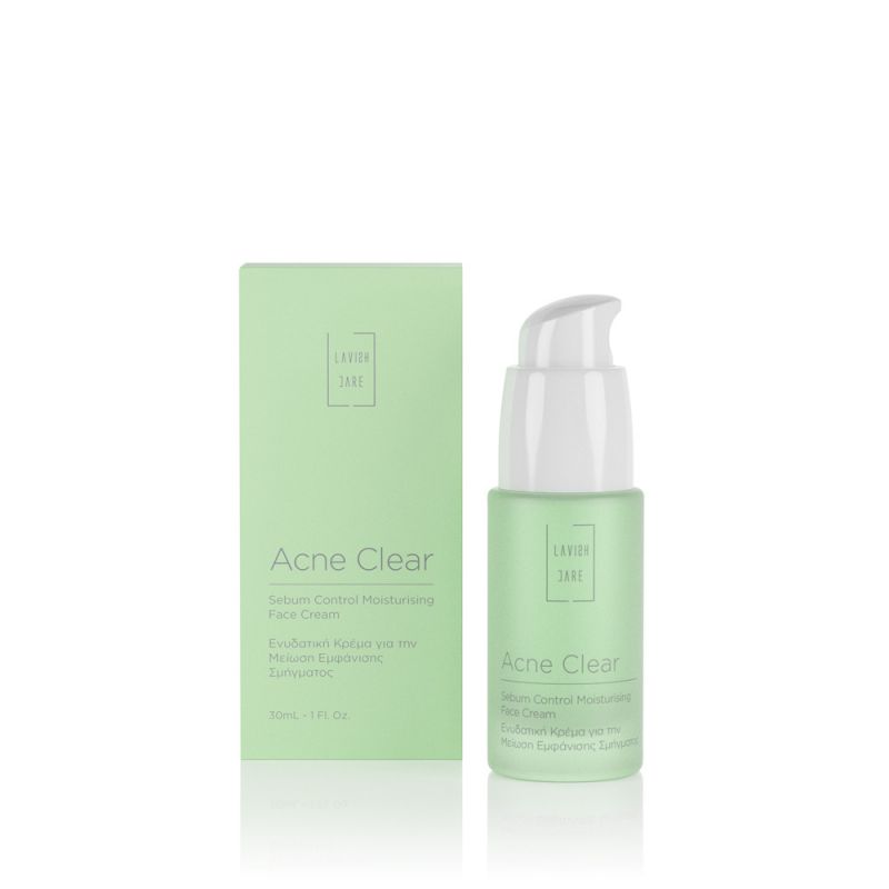 ACNE CLEAR - SEBUM CONTROL MOISTURISING FACE CREAM - 30ML.