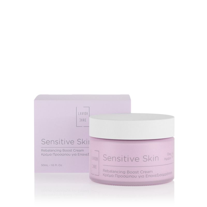 SENSITIVE SKIN - REBALANCING BOOST CREAM DAY - 50ML.