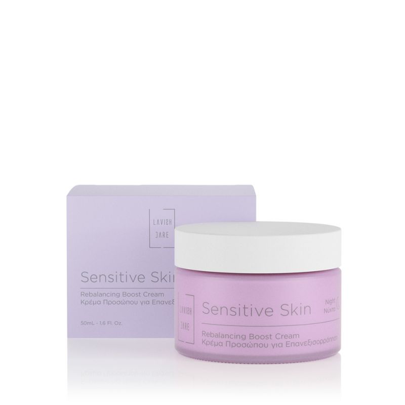 SENSITIVE SKIN - REBALANCING BOOST CREAM NIGHT - 50ML.