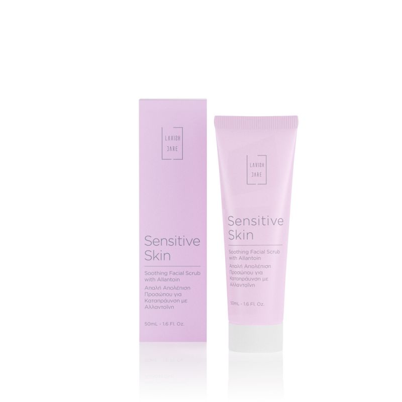 SENSITIVE SKIN - SOOTHING FACIAL SCRUB WITH ALLANTOIN - 50ML.