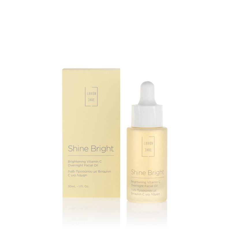 SHINE BRIGHT - BRIGHTENING VITAMIN-C OVERNIGHT FACIAL OIL - 30ML.