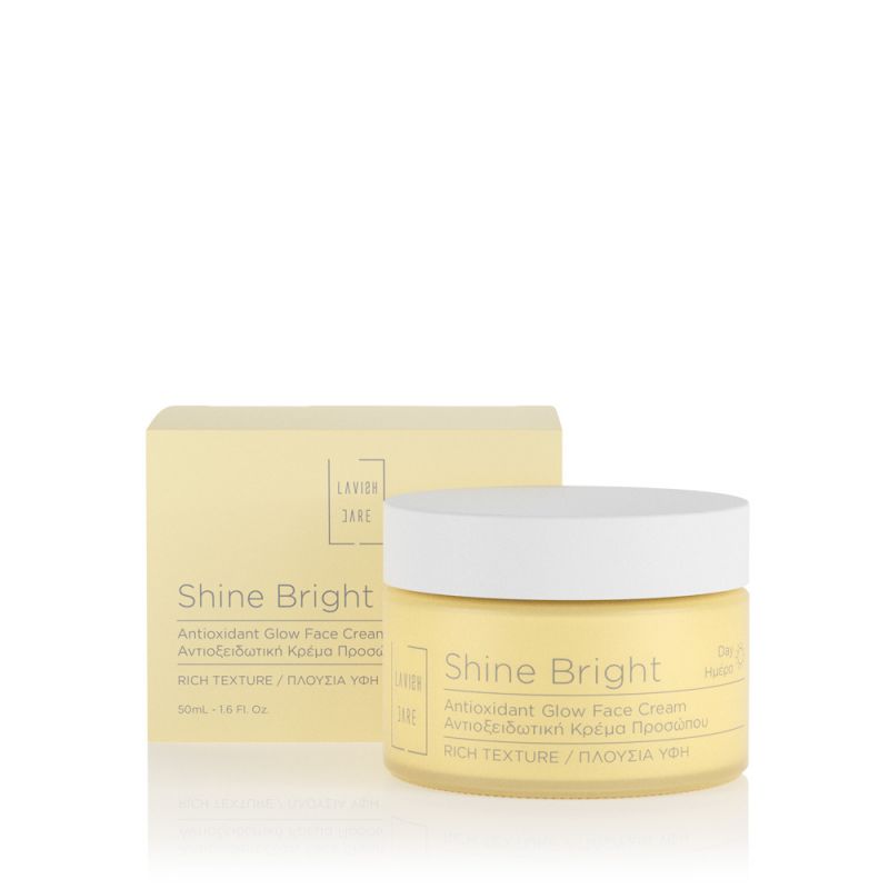 SHINE BRIGHT - ANTIOXIDANT GLOW FACE CREAM - 50ML.