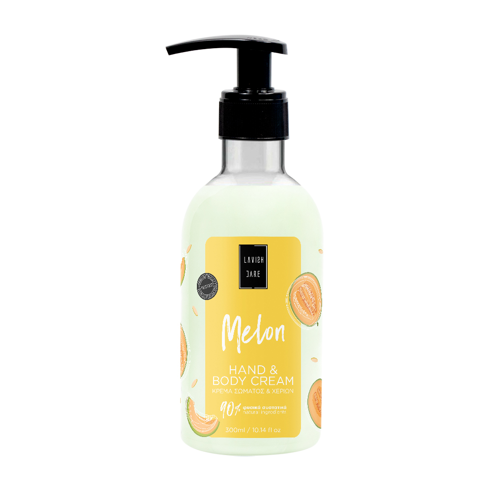 Hand and Body Cream Melon 300ml.