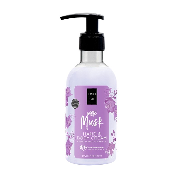 Hand and Body Cream White Musk 300ml.