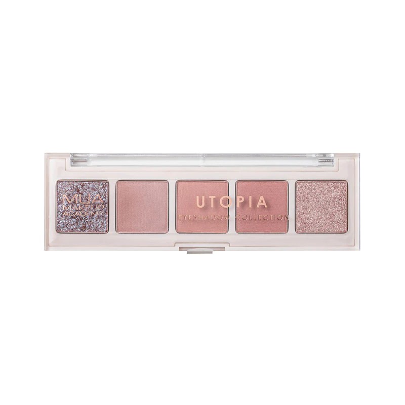 MUA 5 SHADE EYESHADOW PALETTE - UTOPIA.