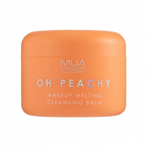 MUA OH PEACHY MAKEUP MELTING CLEANSING BALM.