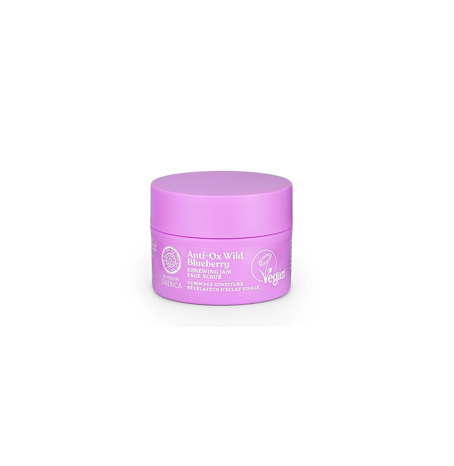 Anti-OX Wild Blueberry. Renewing jam face scrub, 50 ml