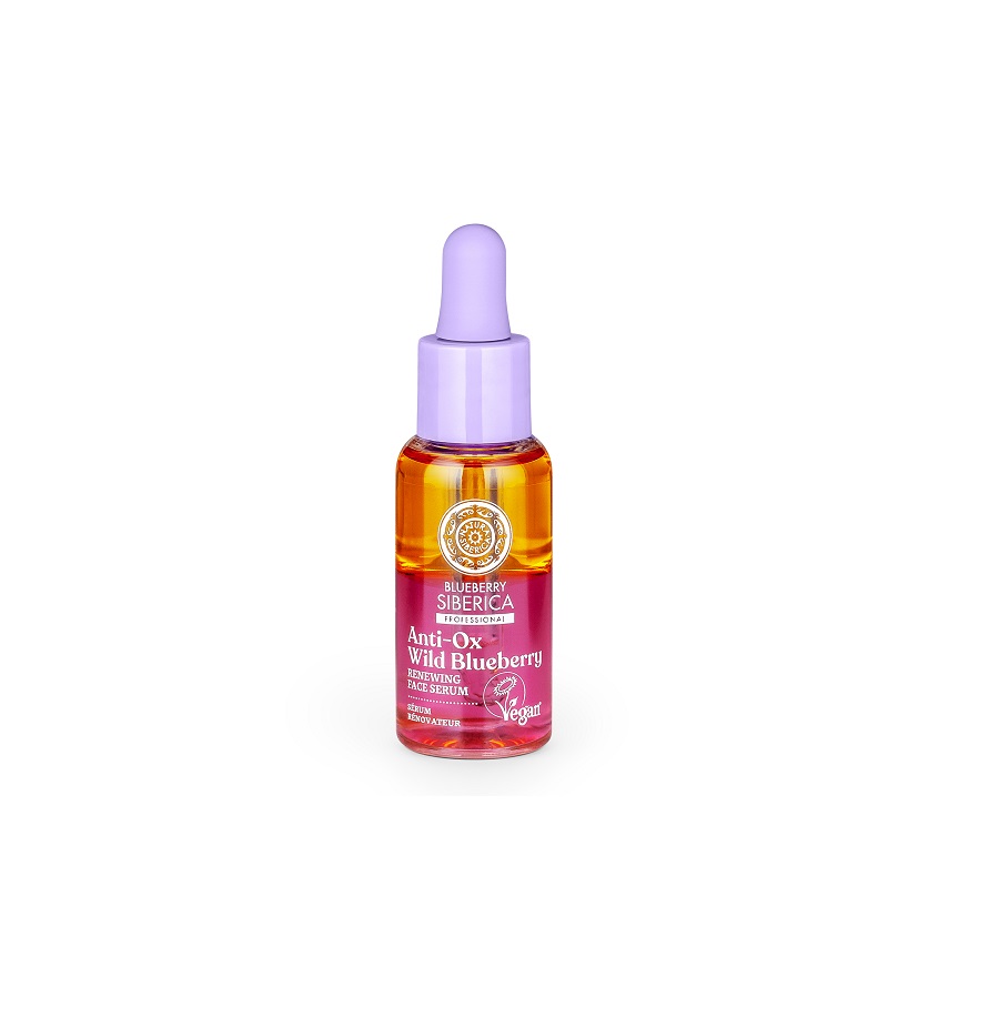 Anti-OX Wild Blueberry. Renewing face serum, 30 ml