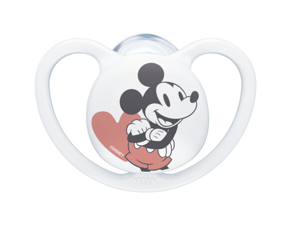 NUK Space Disney Mickey Πιπίλες Σιλικόνης 0-6/18-36m