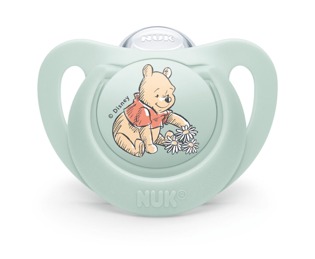 NUK Star Disney Winnie The Pooh Σιλικόνης 0-6m/6-18m.