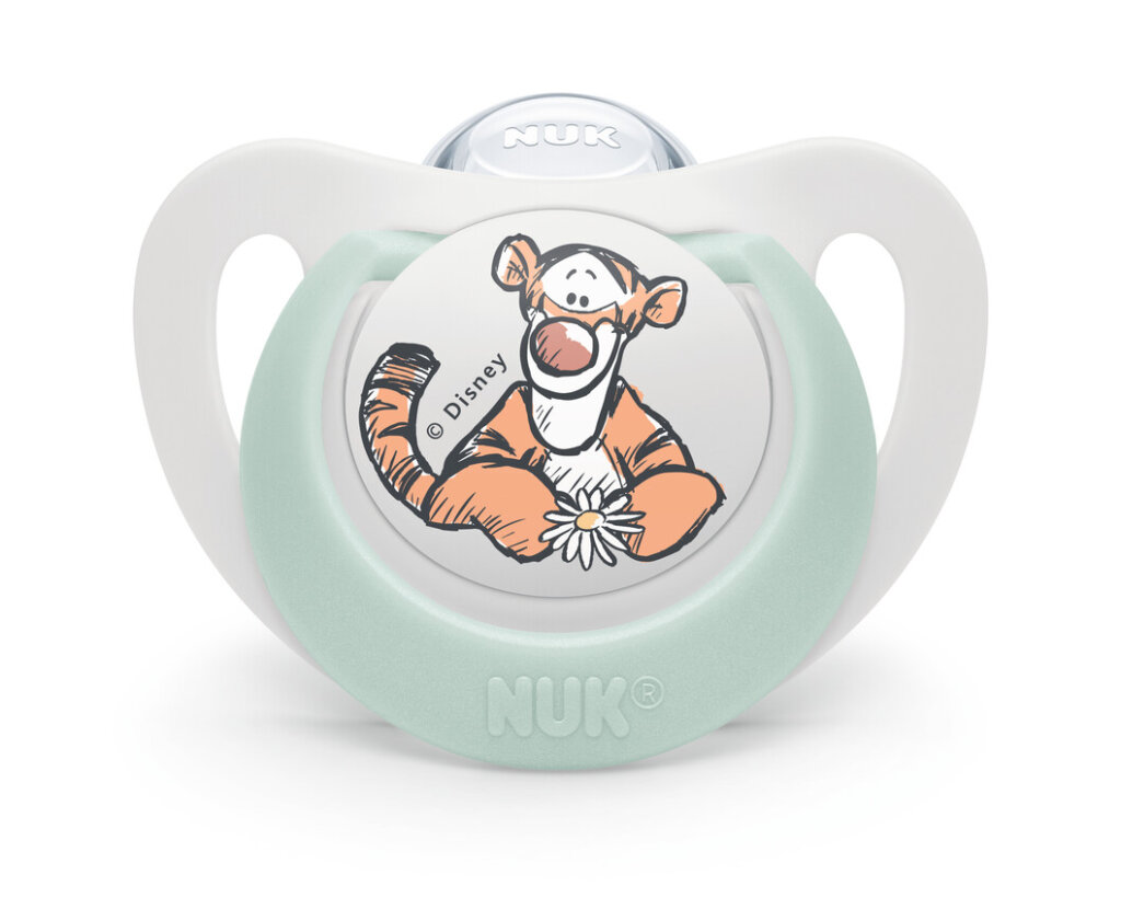 NUK Star Disney Winnie The Pooh Σιλικόνης 6-18m