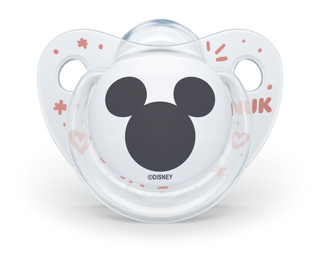 NUK Trendline Disney Mickey Πιπίλες Σιλικόνης 6-18m.