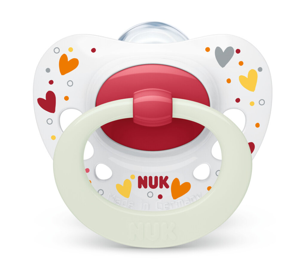 NUK Signature Night Πιπίλα 0-6m/6-18m/18-36m.