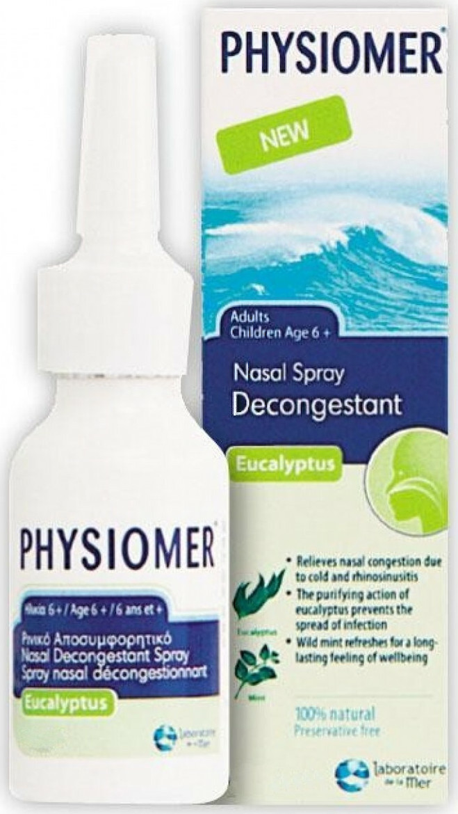 Physiomer Hypertonic Eucalyptus 20ml.