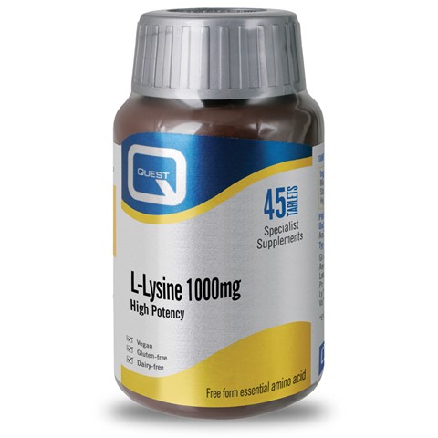 L-Lysine 1000mg (45caps).