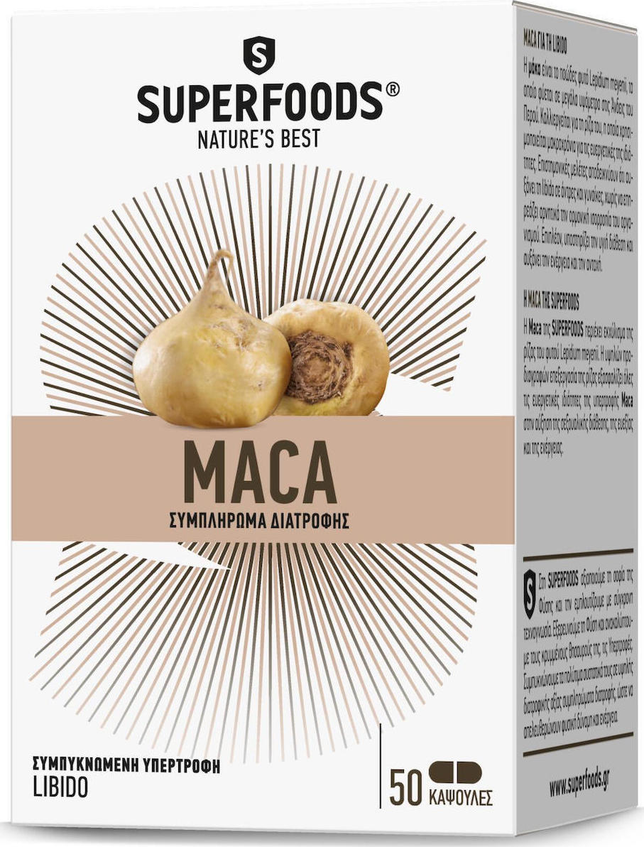 Superfoods Maca 50caps.