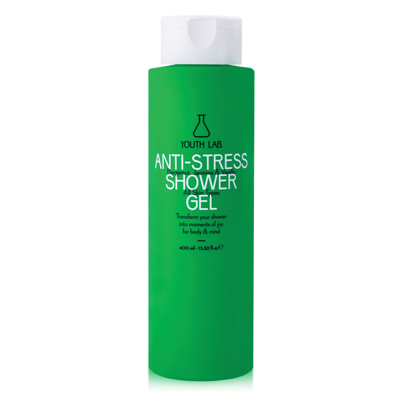 Anti-Stress Shower Gel - Περγαμοντο. Γιασεμι & Βανιλια 400ml.