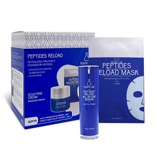 Limited Edition Peptides Reload Sculpting Cream Box (Sculpting & All-In-One Serum).