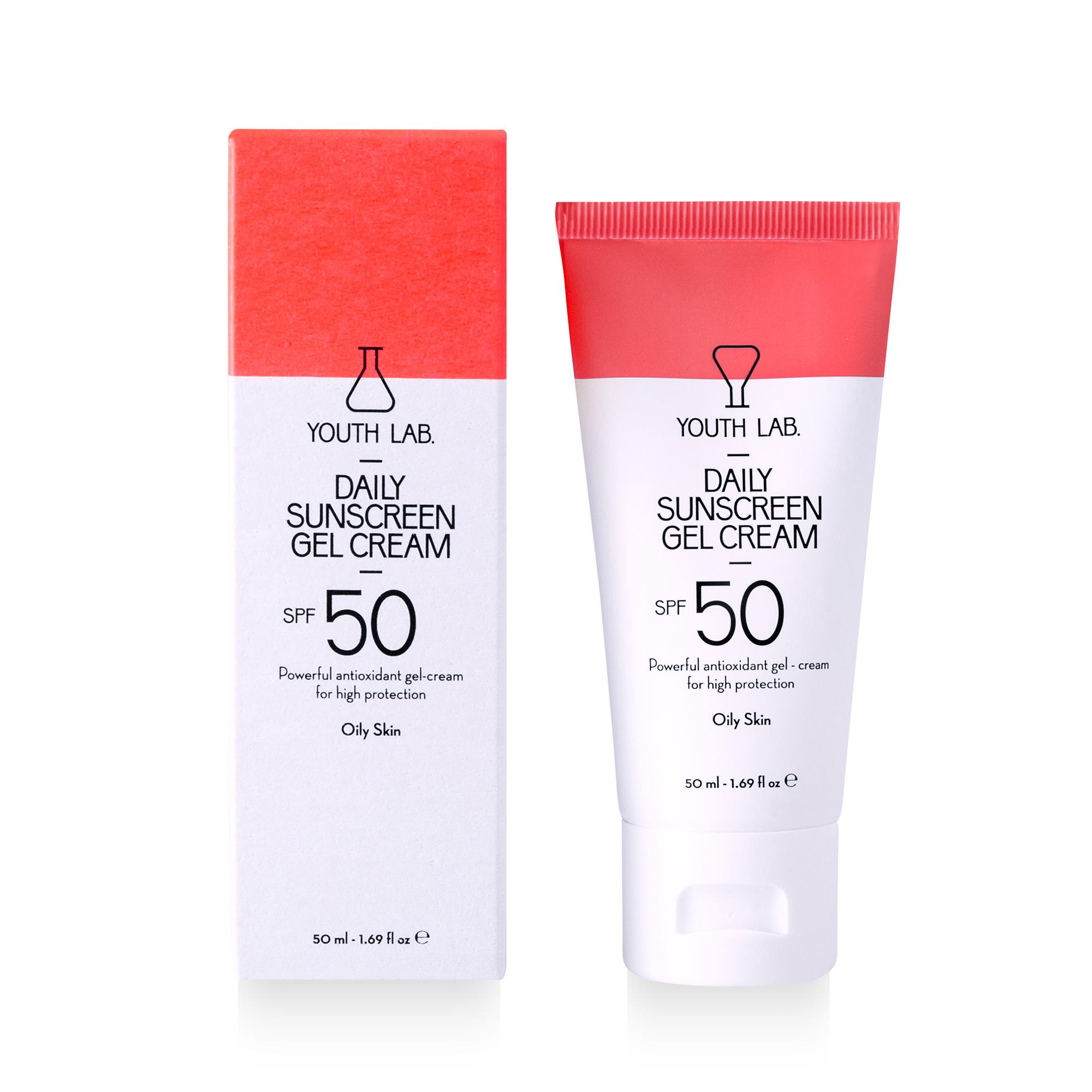 Daily Sunscreen Gel Cream SPF 50 - Oily Skin 50ml.