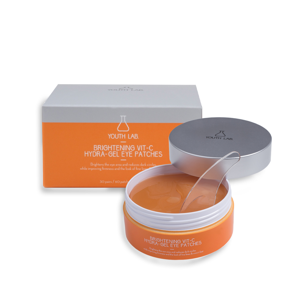 Brightening Vit-C Hydra-Gel Eye Patches.