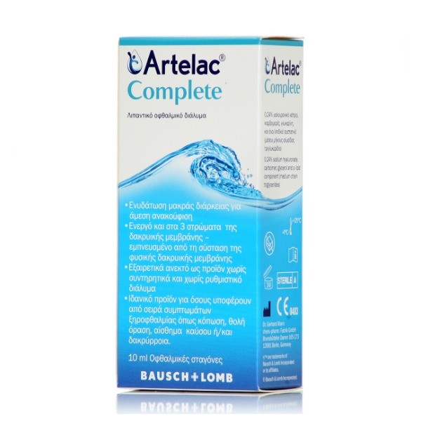 Bausch & Lomb Artelac Complete Drops 10 ml.