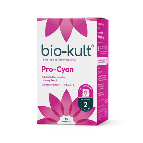 BIO-KULT PRO-CYAN ΣΥΜΠΛΗΡΩΜΑ ΔΙΑΤΡΟΦΗΣ ΓΙΑ ΤΗΝ ΥΓΕΙΑ ΤΟΥ ΟΥΡΟΠΟΙΗΤΙΚΟΥ 15CAPS.